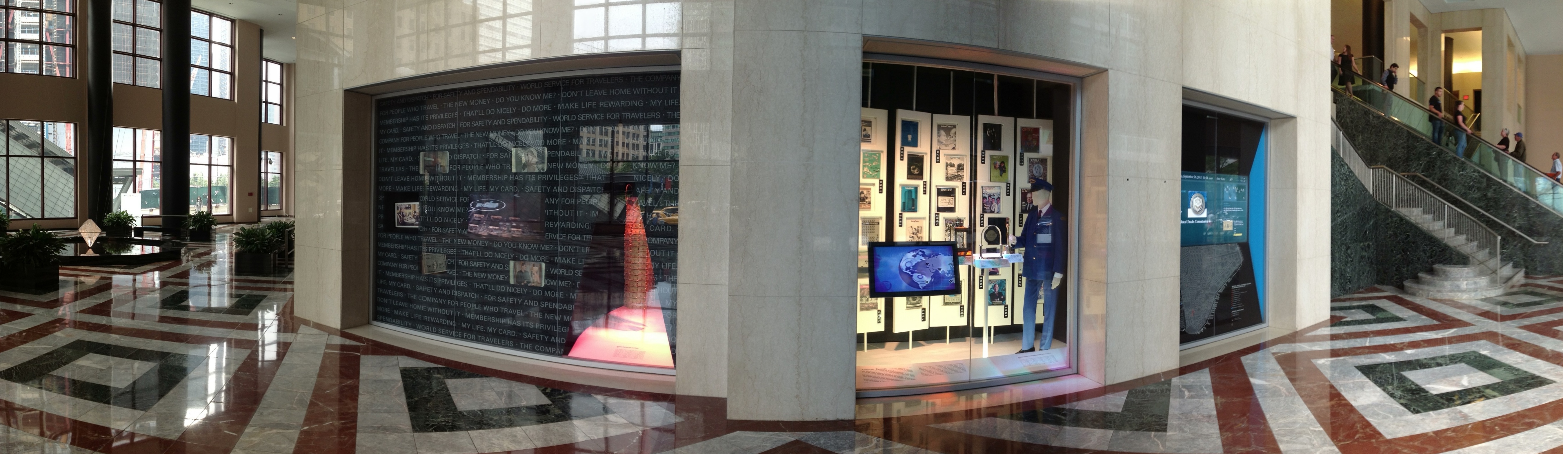 Lobby exhibit